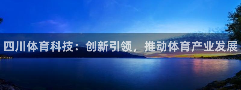 四川体育科技：创新引领，推动体育产业发展